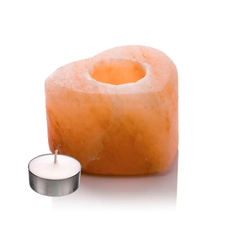 Świecznik solny - Serce